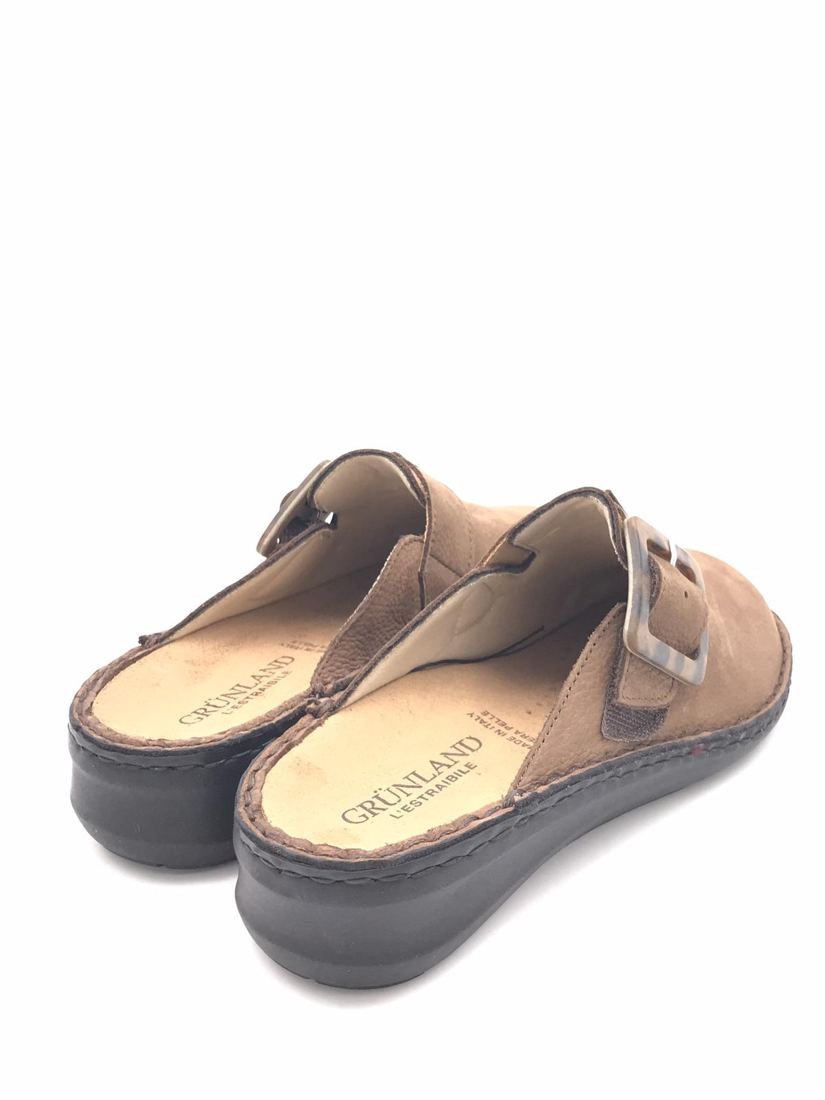 Ciabatta Dami in camoscio terra CE0832 TERRA GRUNLAND 