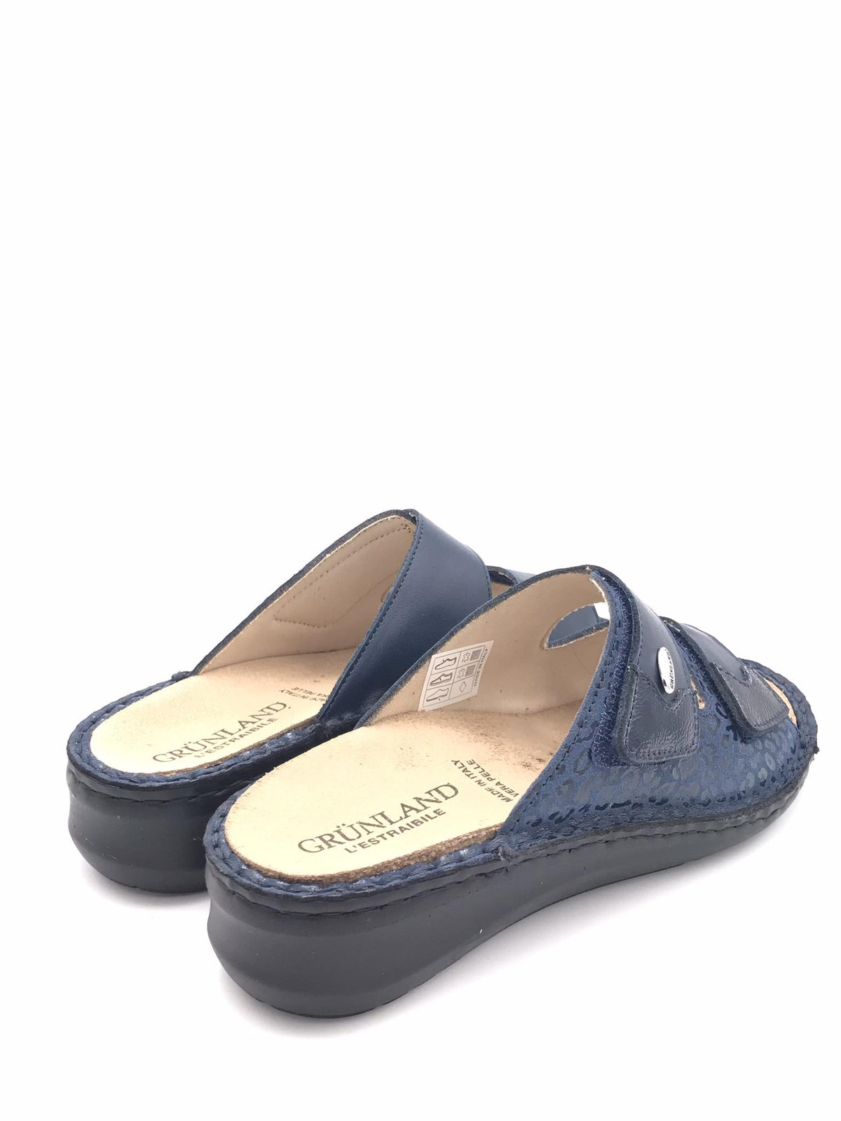 Ciabatta Dami estraibile blu CE0256 BLU GRUNLAND 