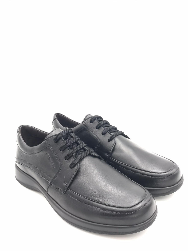 Scarpa Season allacciata in pelle nera 107615 NERO STONEFLY 