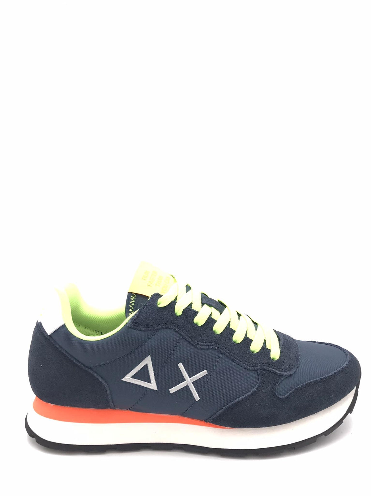 Sneakers uomo Tom fluo blu
