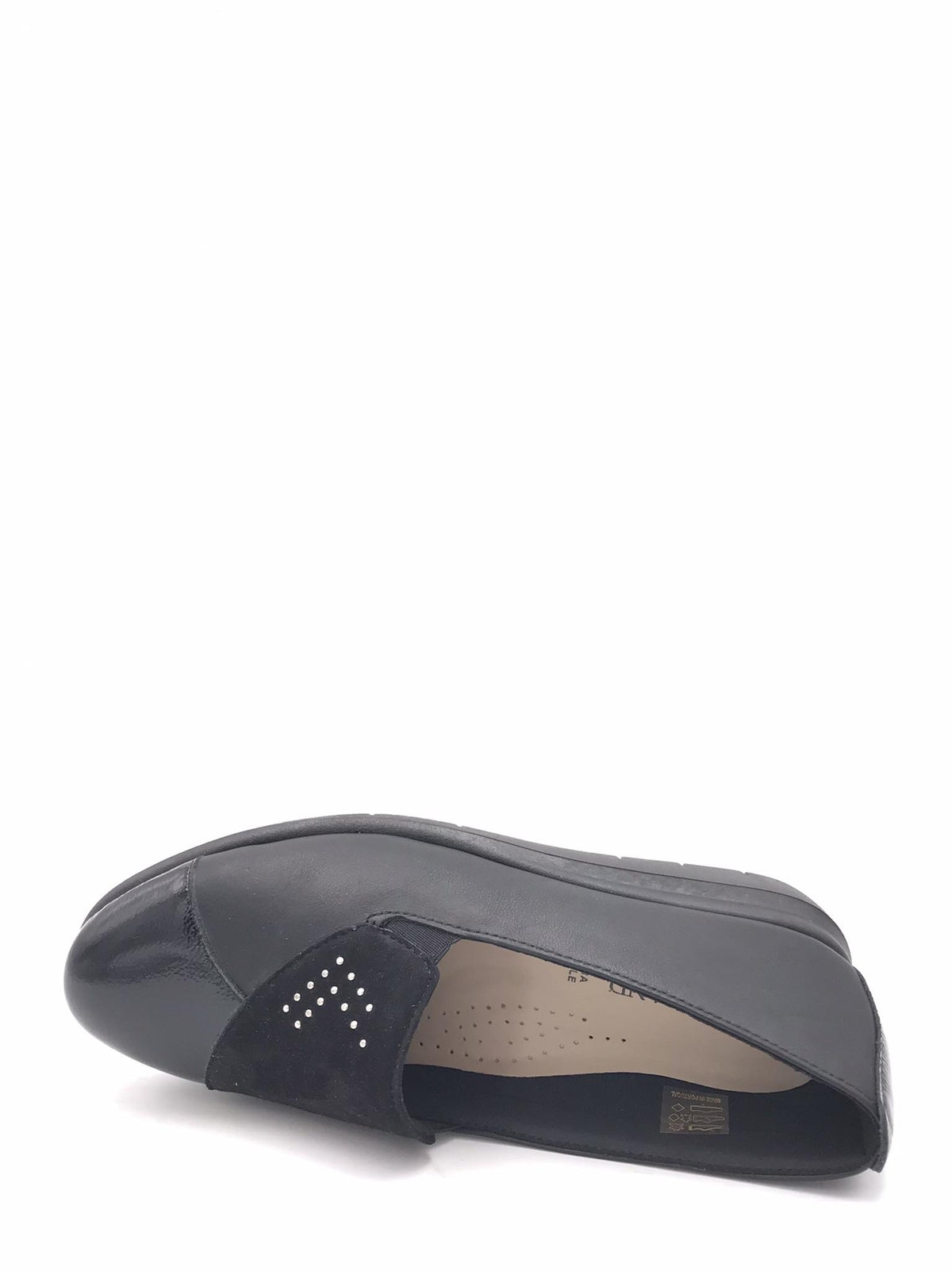 Mocassino Rysa pelle e camoscio nero SC6109 NERO GRUNLAND 