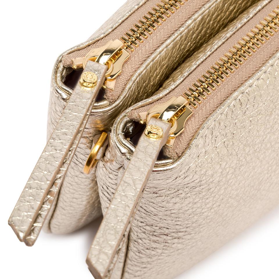 Borsa Frida small light gold BS10435 PLATINO GIANNI CHIARINI 