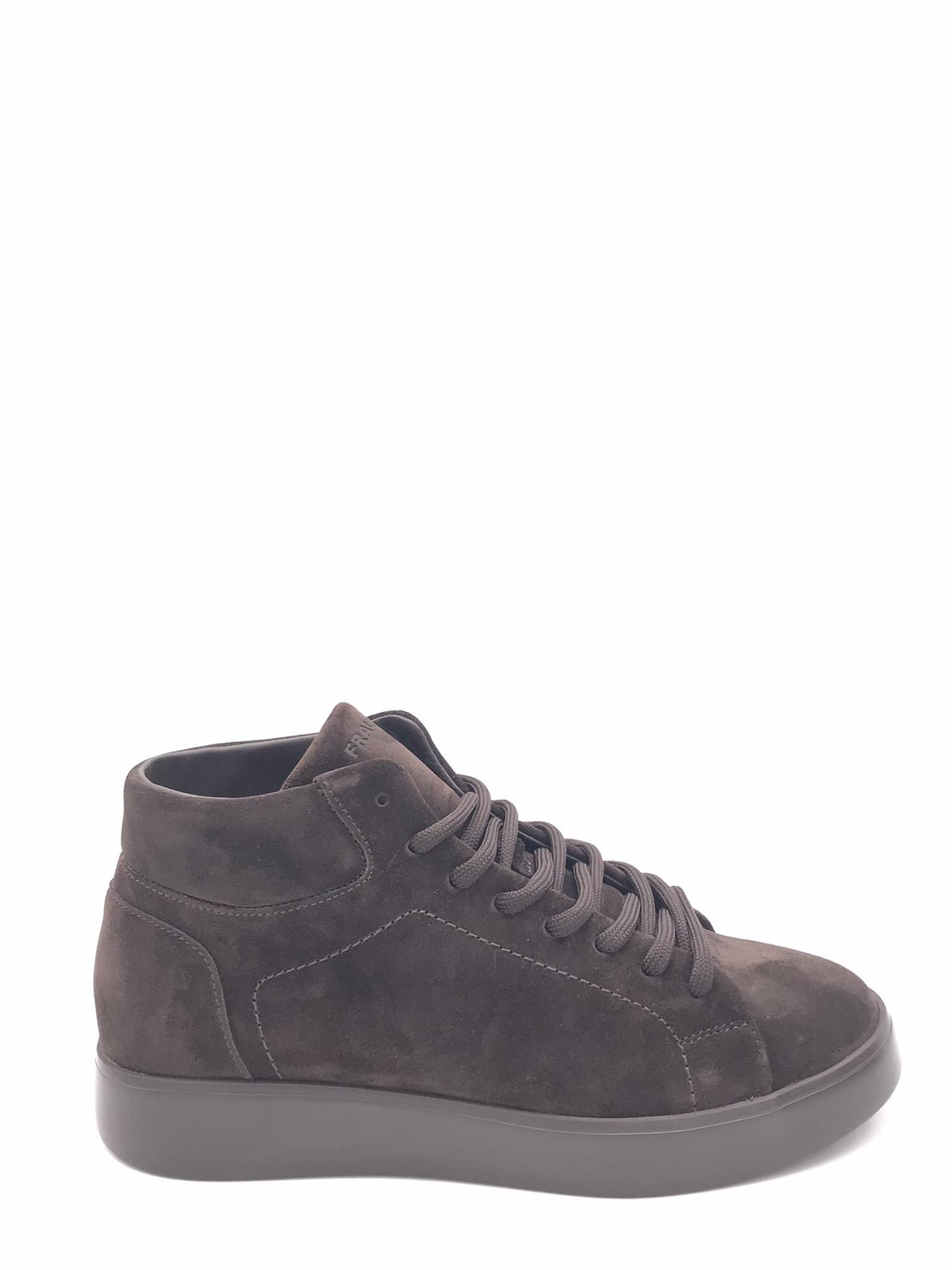 Sneakers mid in camoscio moro 21A8 TESTA DI MORO FRAU 