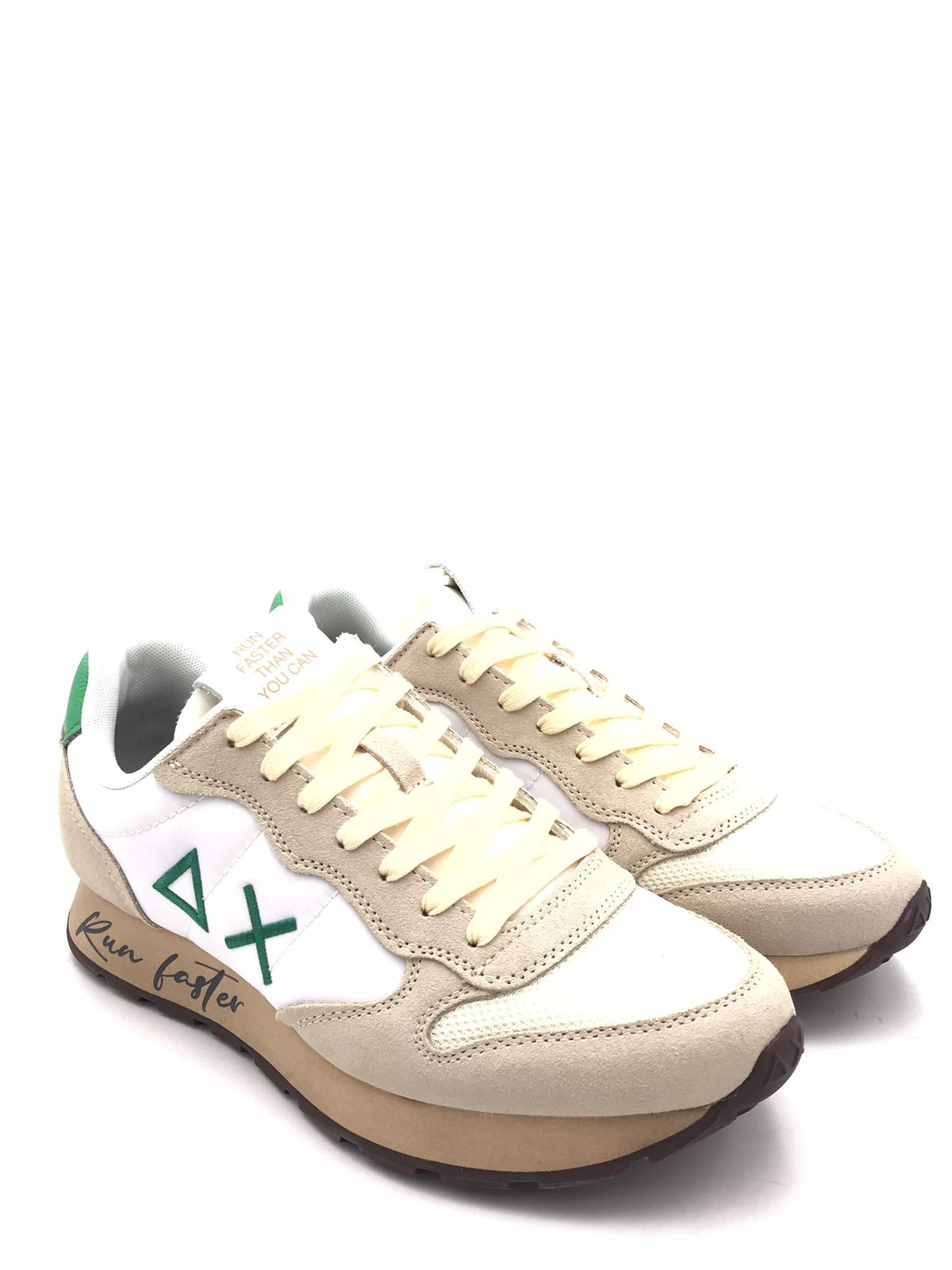 Sneakers uomo Tom vintage bianco-panna