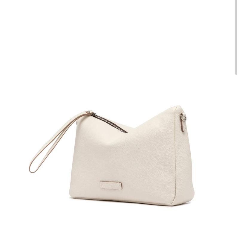 Borsa Nora pouch bottalata marble BS10225 LATTE GIANNI CHIARINI 