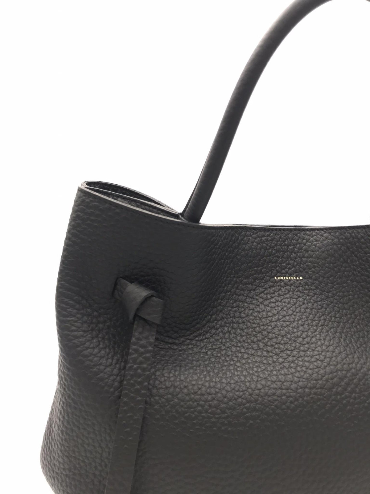 Borsa shopping Miriam nera 3025 NERO LORISTELLA 