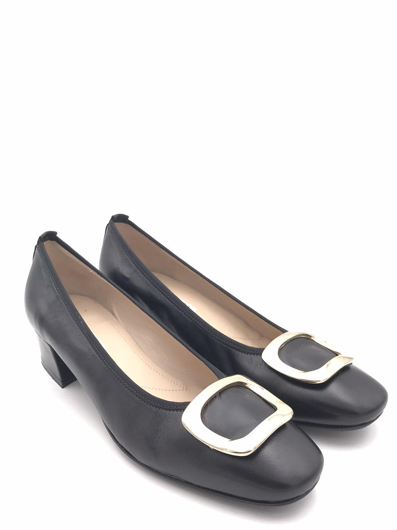 Decolletè Giada in pelle nero 831 NERO ZULIAN 