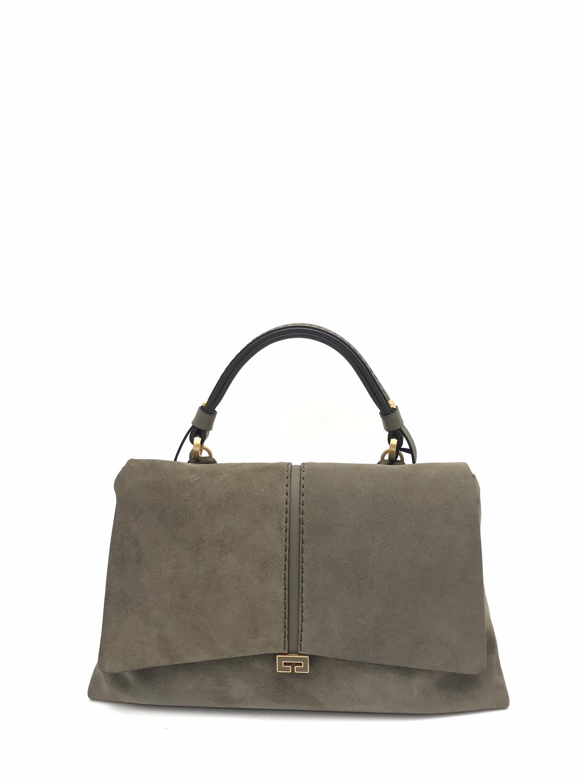 Borsa kendall media in camoscio verde militare 2735CA VERDE LORISTELLA 