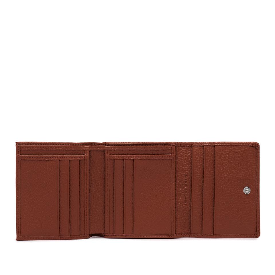 Portafoglio wallet medio brick red PF5080 BRUCIATO GIANNI CHIARINI 