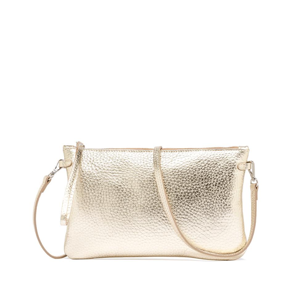 Borsa pochette Hermy light gold BS3975 PLATINO GIANNI CHIARINI 