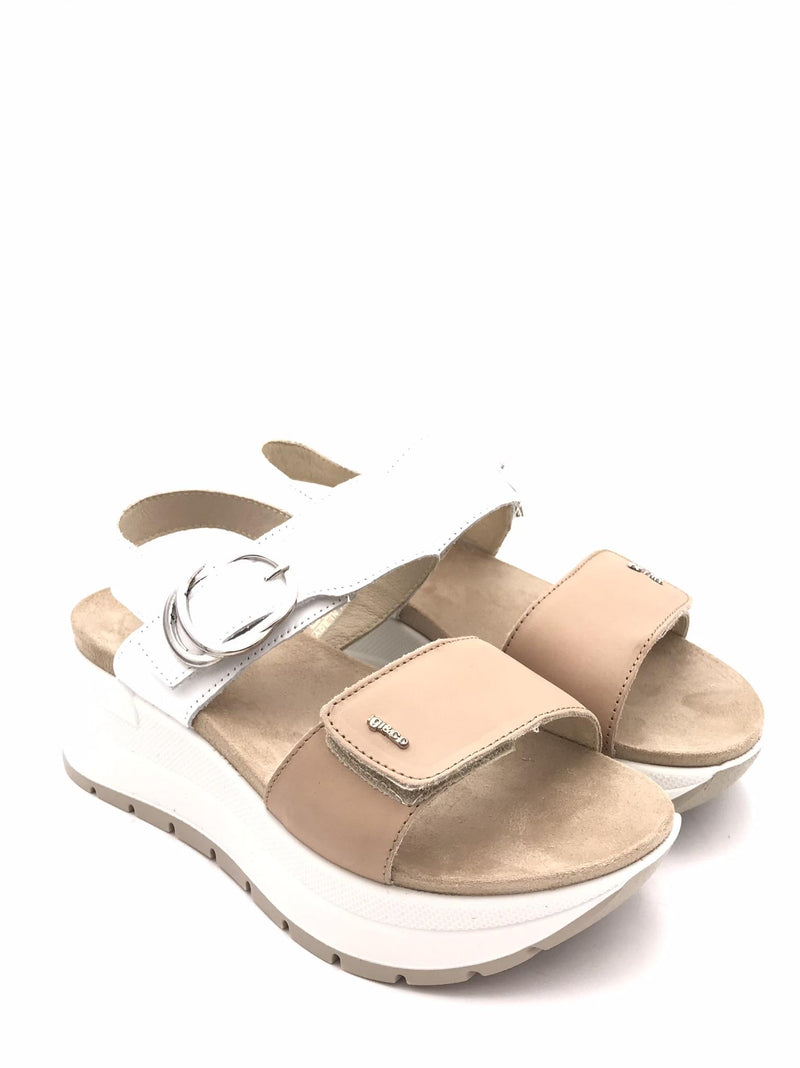 Sandalo donna Sirena castoro-bianco 7677600 BEIGE IGI&CO 