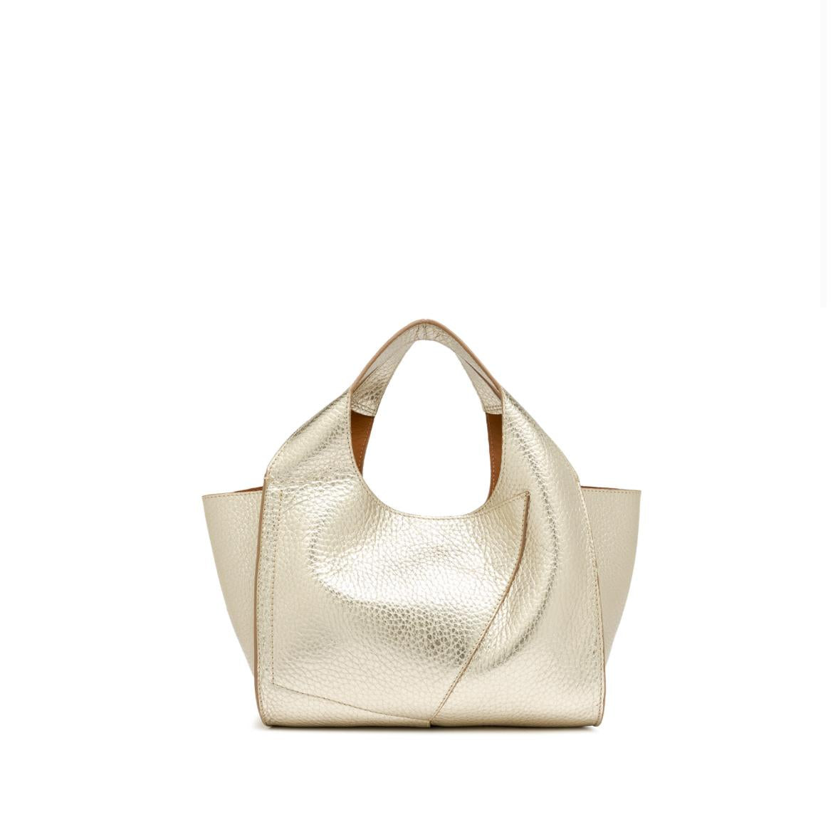 Borsa Euforia light gold BS9554 PLATINO GIANNI CHIARINI 
