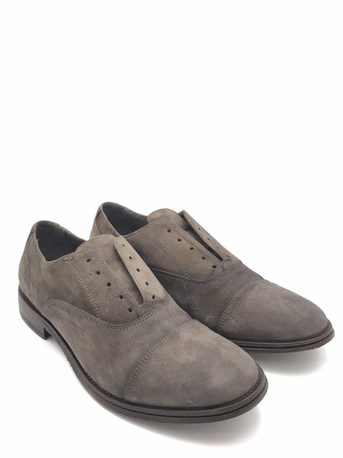 Scarpa uomo slip on grigio lavato M865-05 GRIGIO HUNDRED 100 
