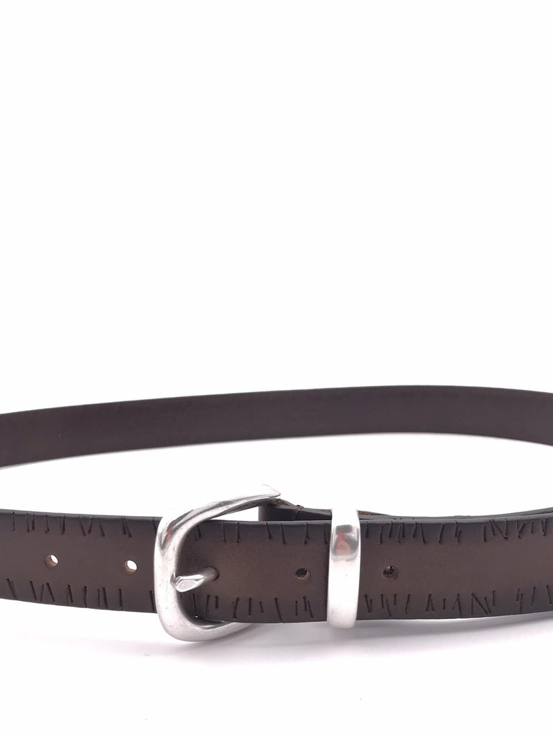 Cintura uomo marrone anticato MRF254C012 MARRONE MINORONZONI 