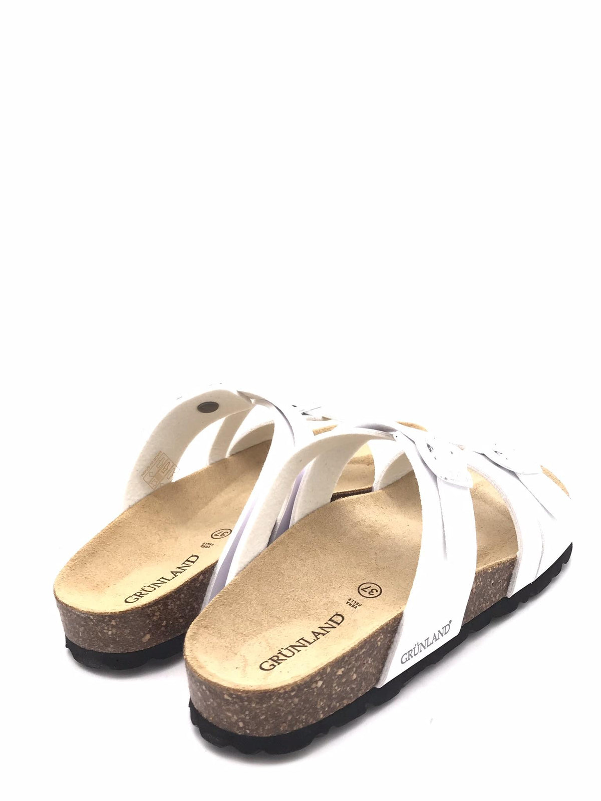 Ciabatta Sara incrociata bianca CB 4016 BIANCO GRUNLAND 