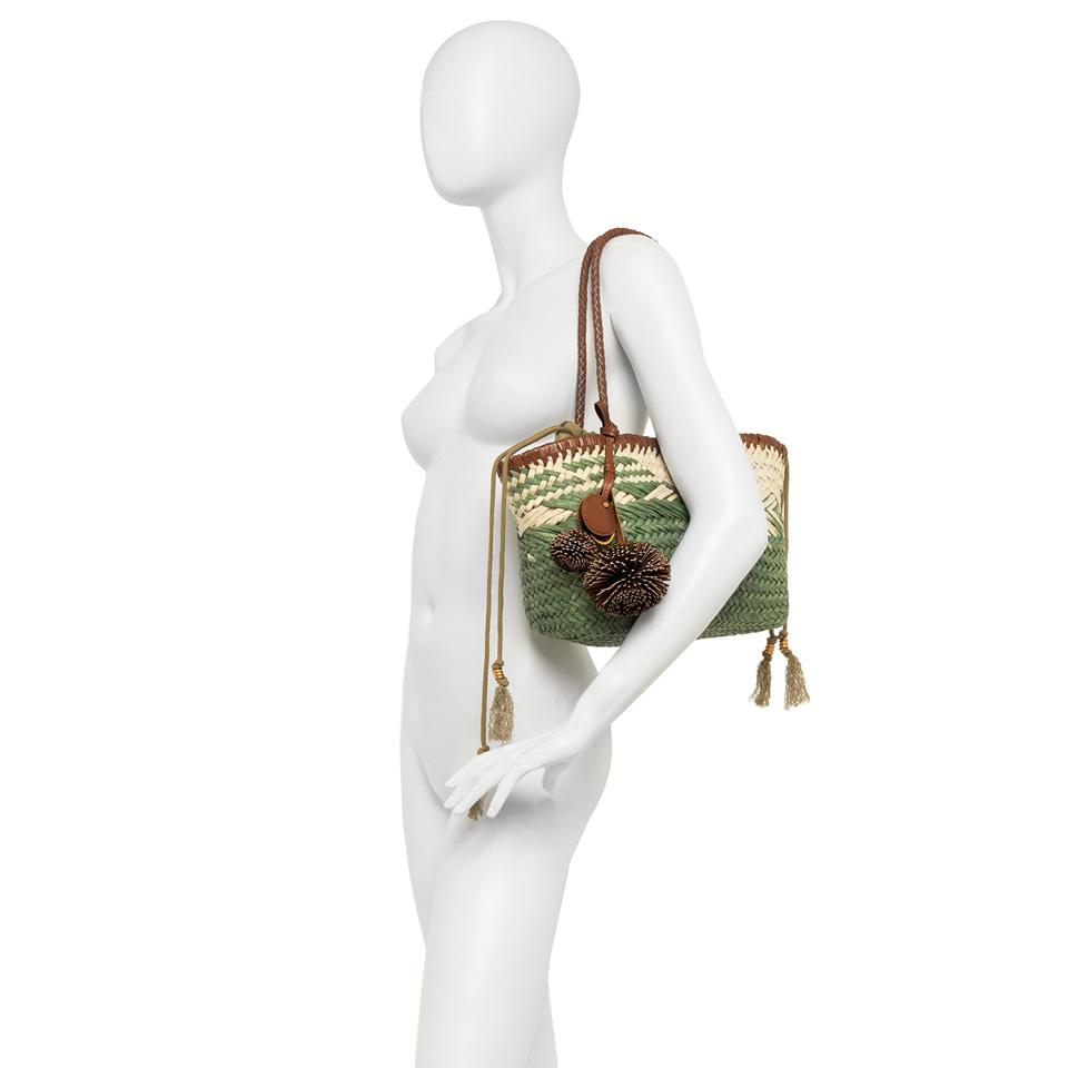Borsa Paloma in paglia willow BS11311 SALVIA GIANNI CHIARINI 