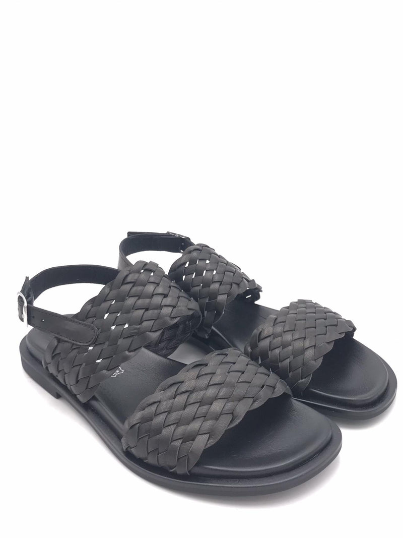 Sandali Axil intrecciato nero<BR/> 1184800 NERO IGI&CO 