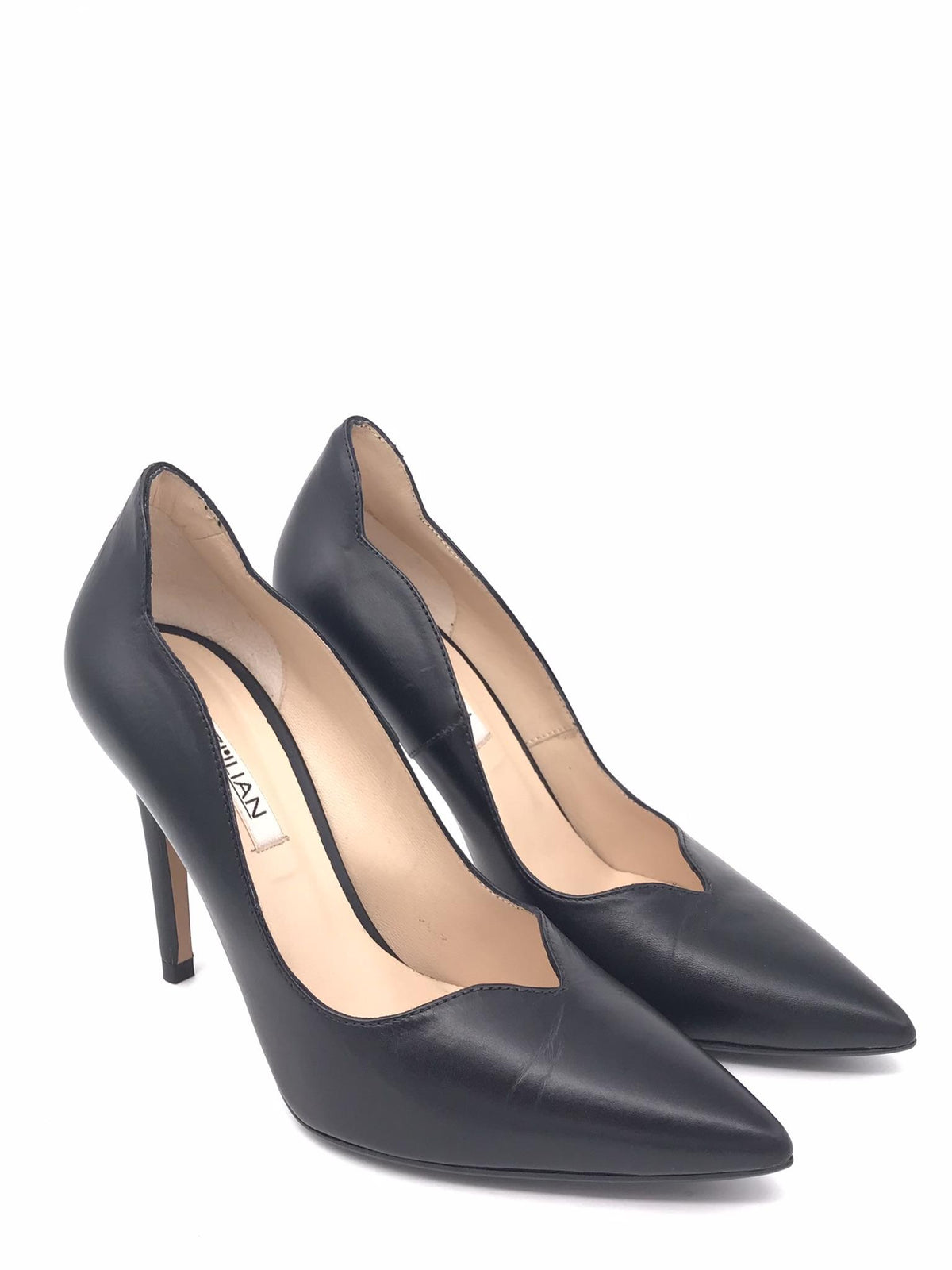 Decollete Isolde in pelle nera 1121 NERO ZULIAN 