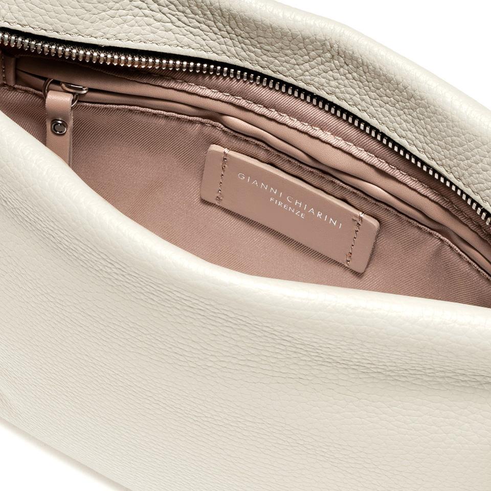 Borsa Brenda bottalata marble BS8265 LATTE GIANNI CHIARINI 