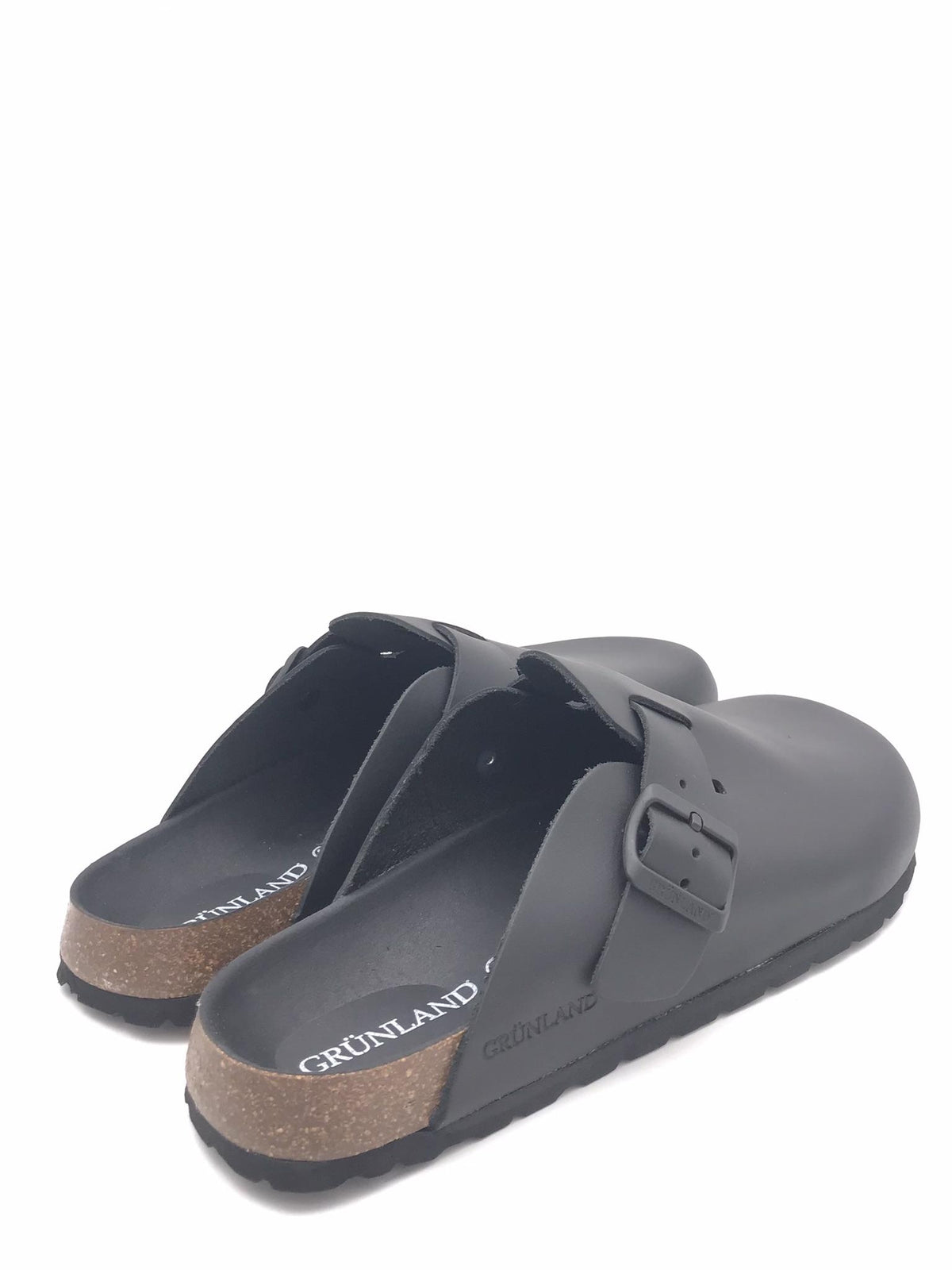 Ciabatta uomo Bobo nera CB 0735 NERO GRUNLAND 