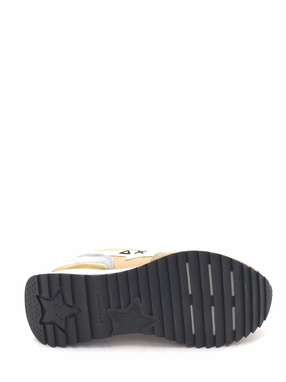 Sneakers Stargirl glitter logo beige Z36214 BEIGE SUN 68 