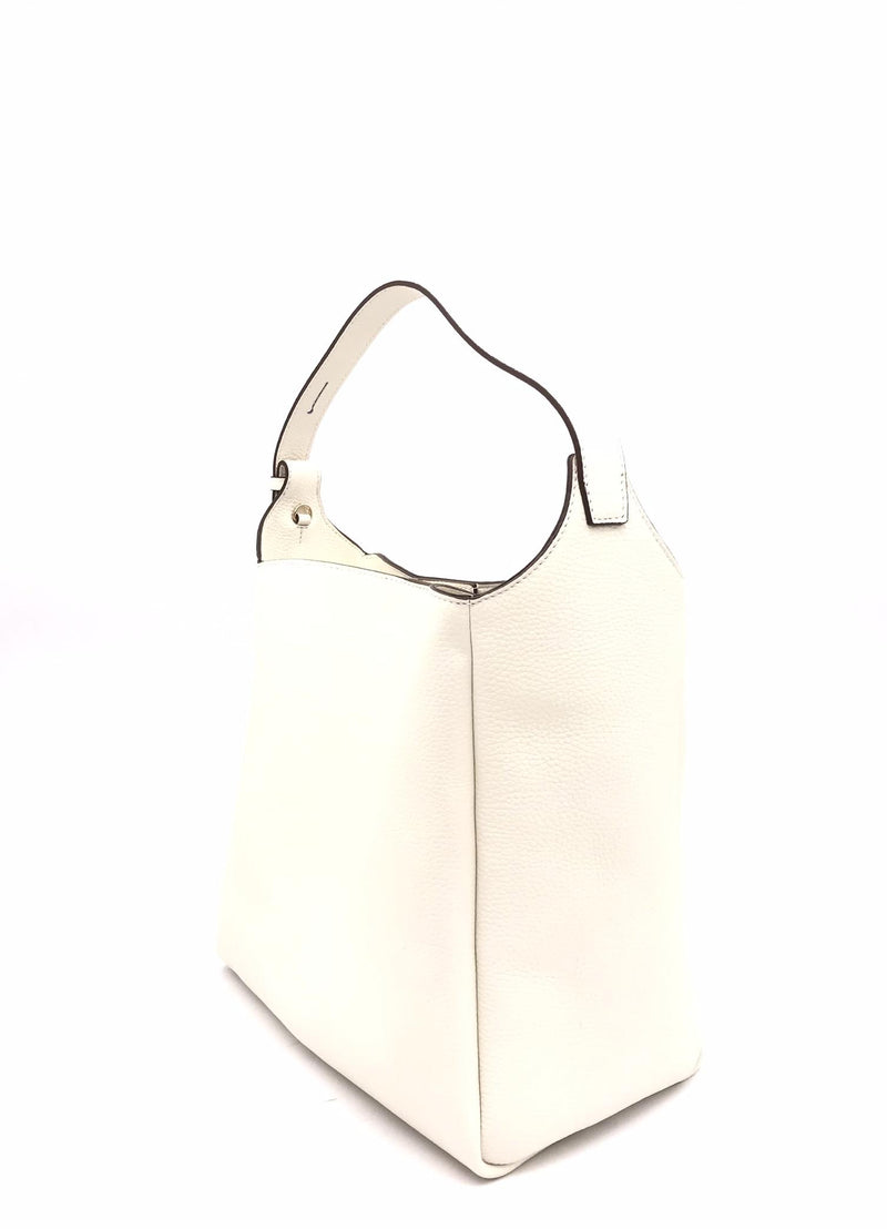 Borsa a spalla Eva bianca 3096 BIANCA LORISTELLA 