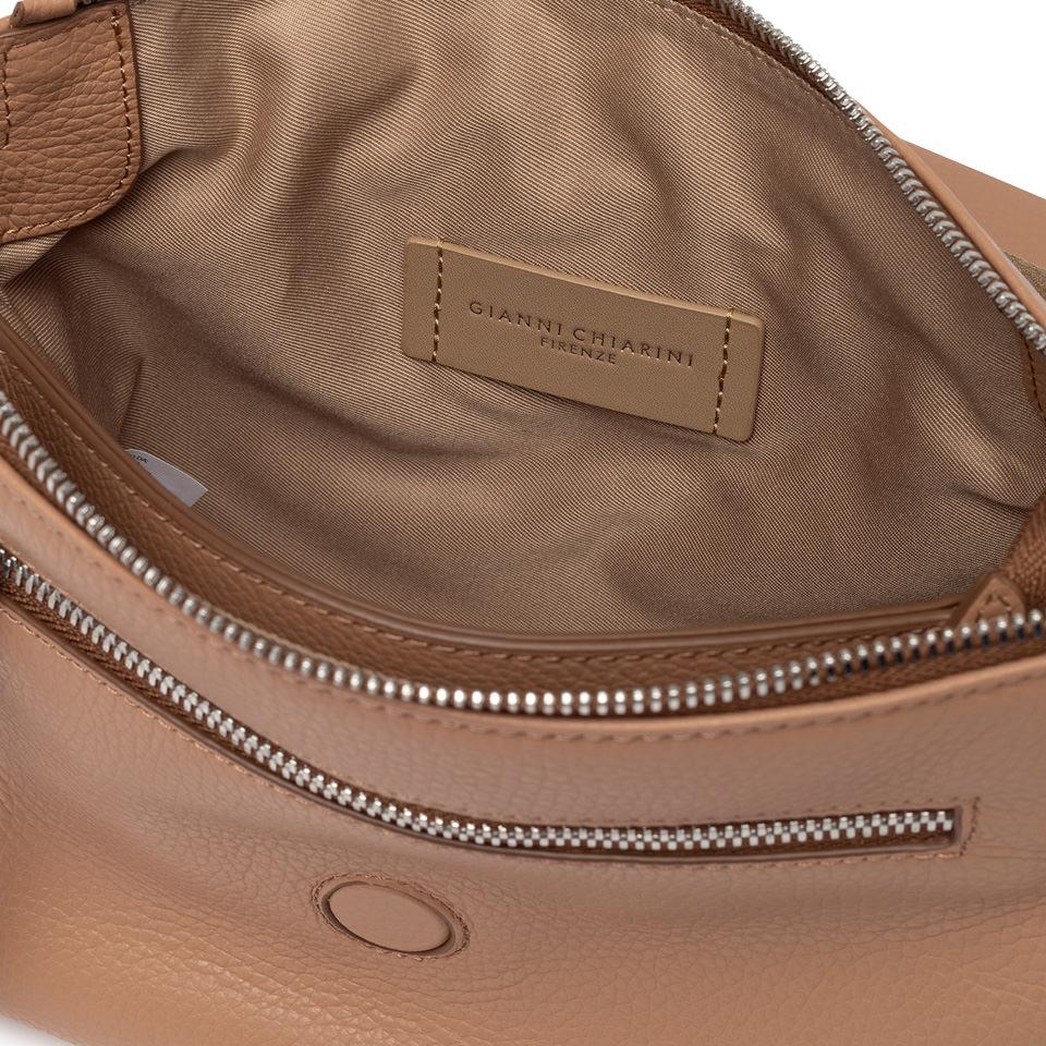 Borsa Three in pelle bottalata clay BS4364 ROSA ANTICO GIANNI CHIARINI 