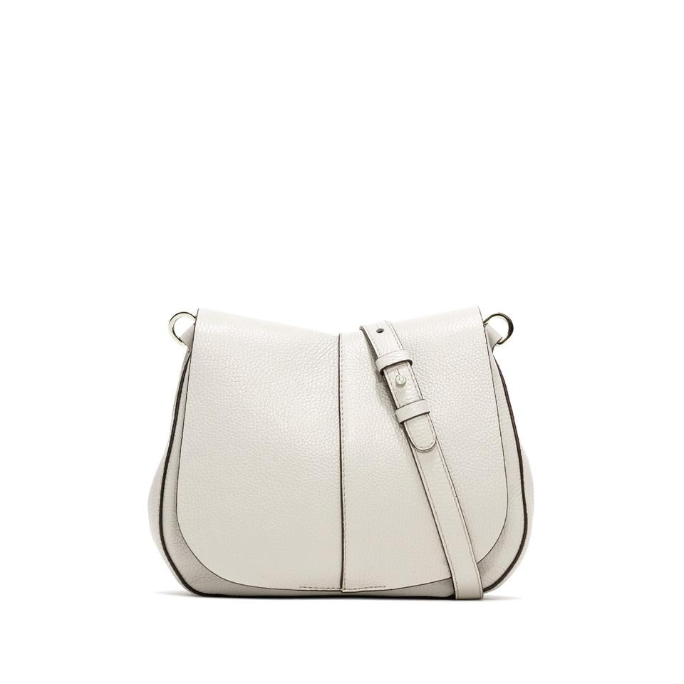 Borsa Helena round media marble BS6036 LATTE GIANNI CHIARINI 