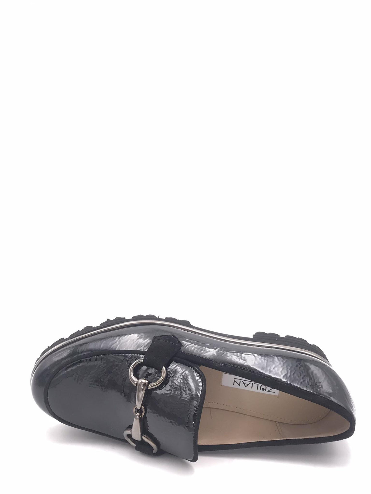Mocassino Gemy in naplak nero 175 NERO ZULIAN 
