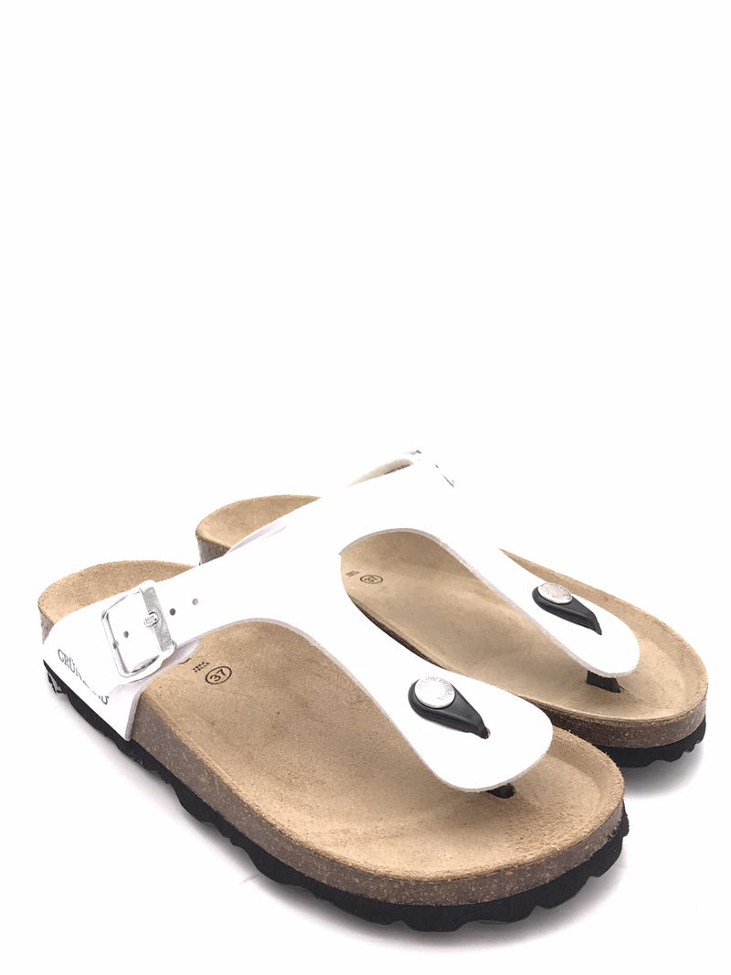 Ciabatta infradito Sara bianca CC4015 BIANCO GRUNLAND 