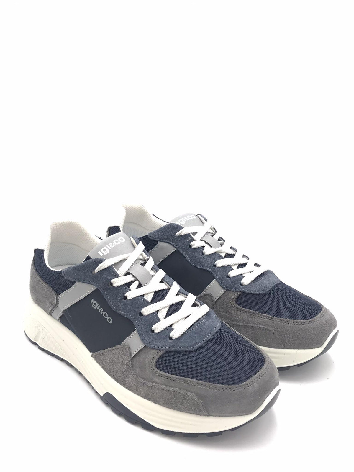 Sneakers seth antracite-blu 1119800 ANTRACITE/BLU IGI&CO 