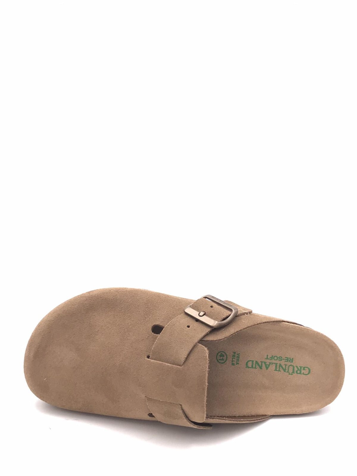 Ciabatta chiusa Robi in crosta tortora CB 1800 TORTORA GRUNLAND 