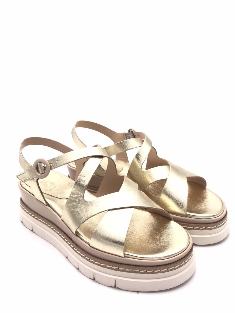 Sandalo donna Fourtal platino K326S PLATINO LUCA GROSSI 