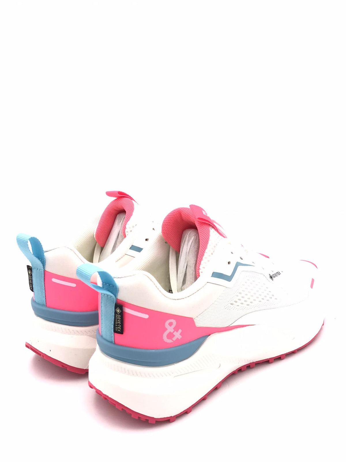 Sneakers donna Kaizen goretex bianco-fuxia