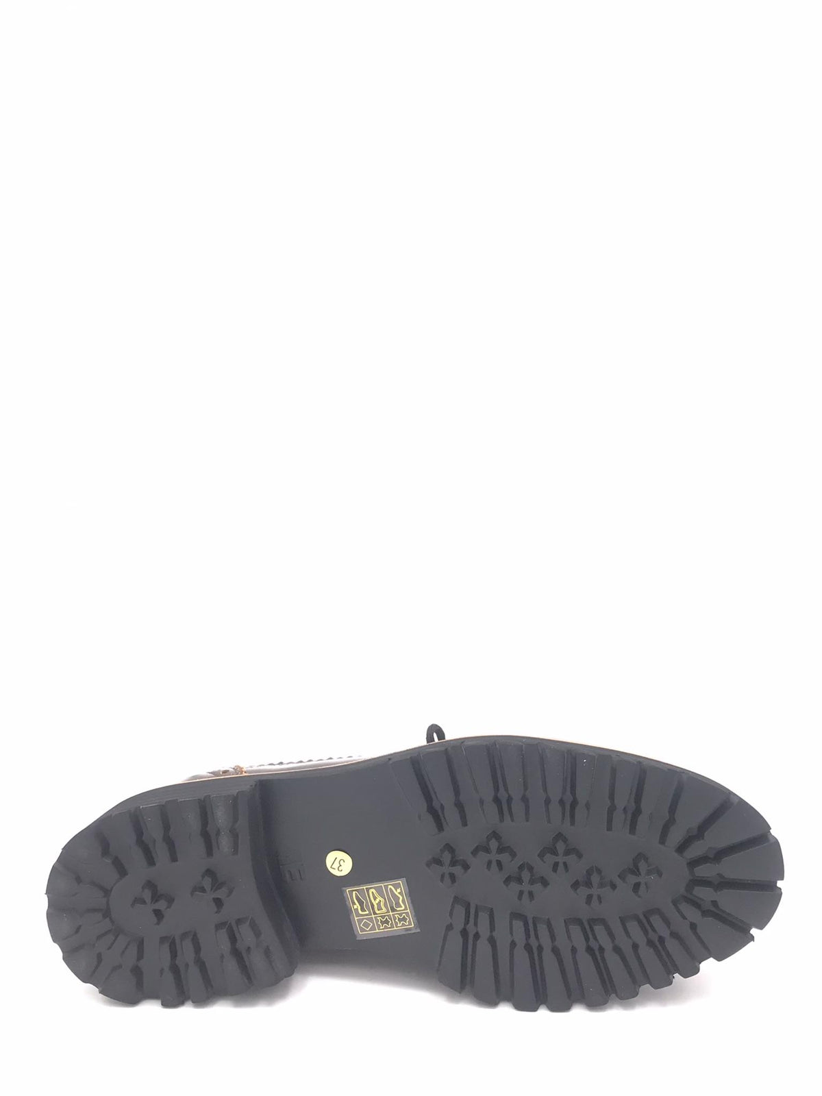 Scarpa allacciata Helena stile inglese marrone 082 MARRONE ZULIAN 