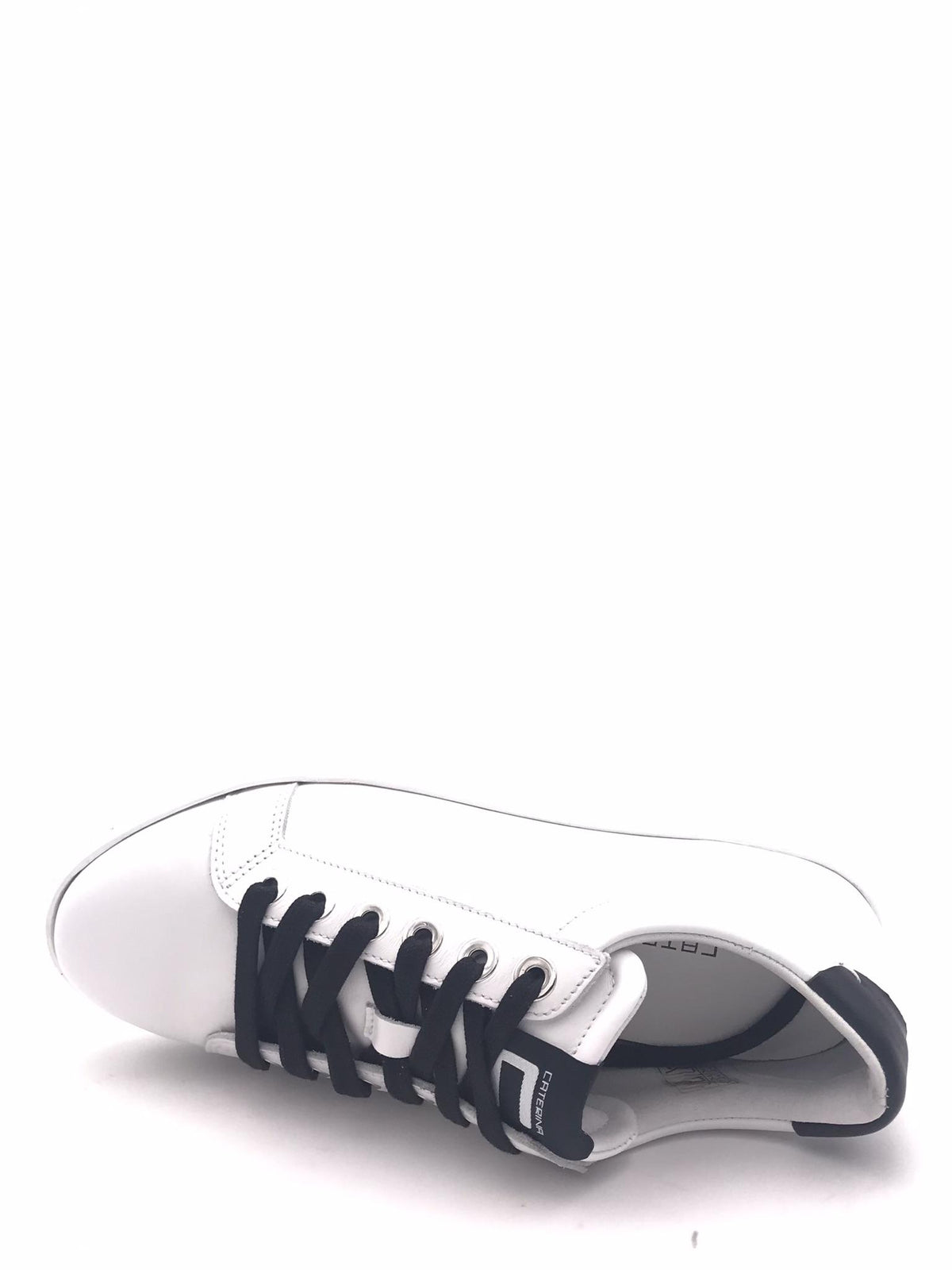 Sneakers donna basic bianco-nero 850 BIANCO/NERO CATERINA C 