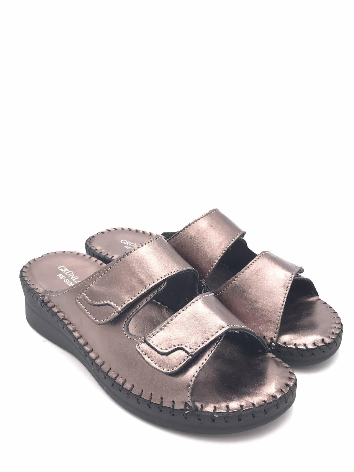Ciabatta donna Baly peltro