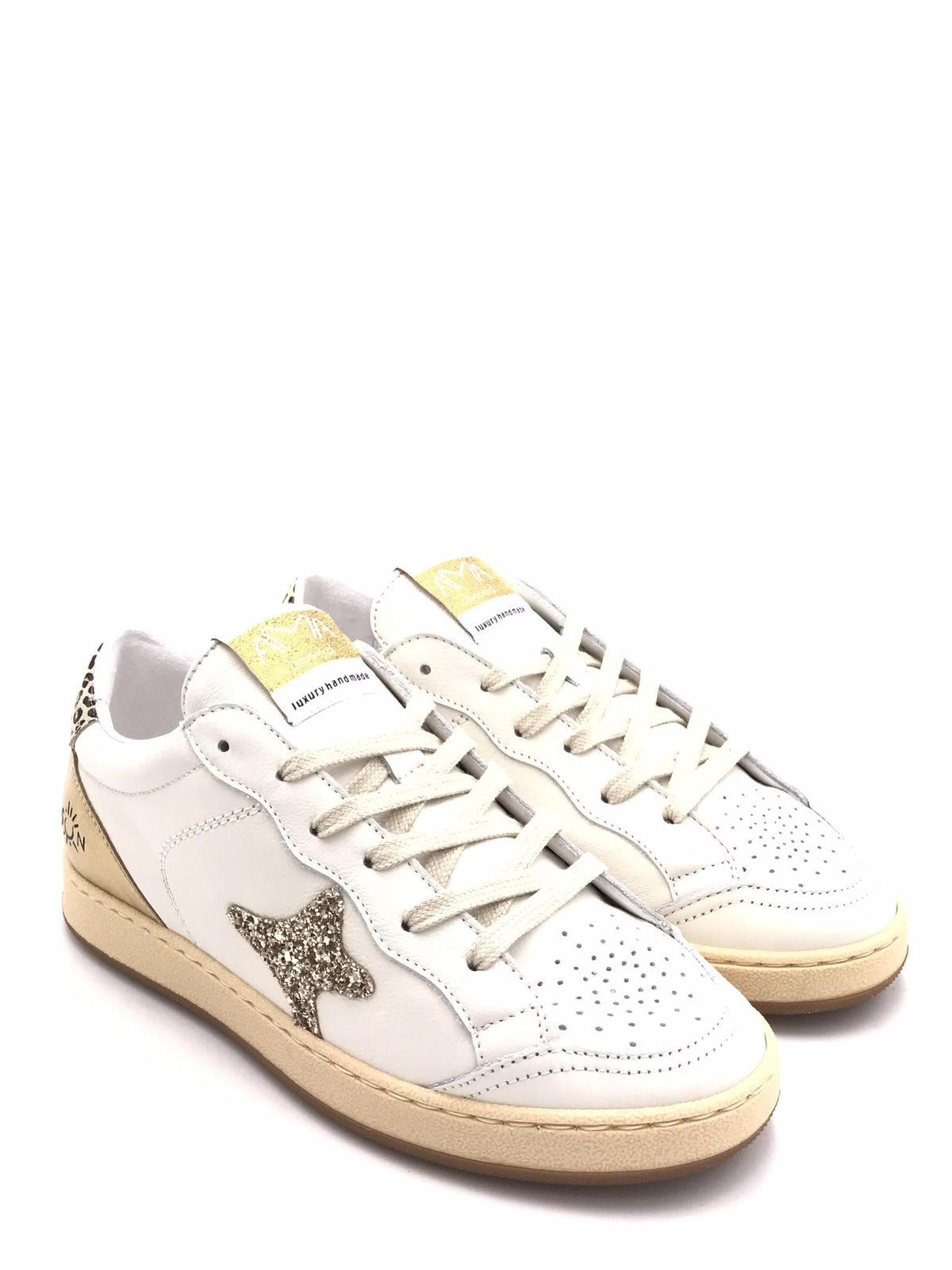 Sneakers Sun bianca-platino 4563 BIANCA/PLATINO AMA BRAND 