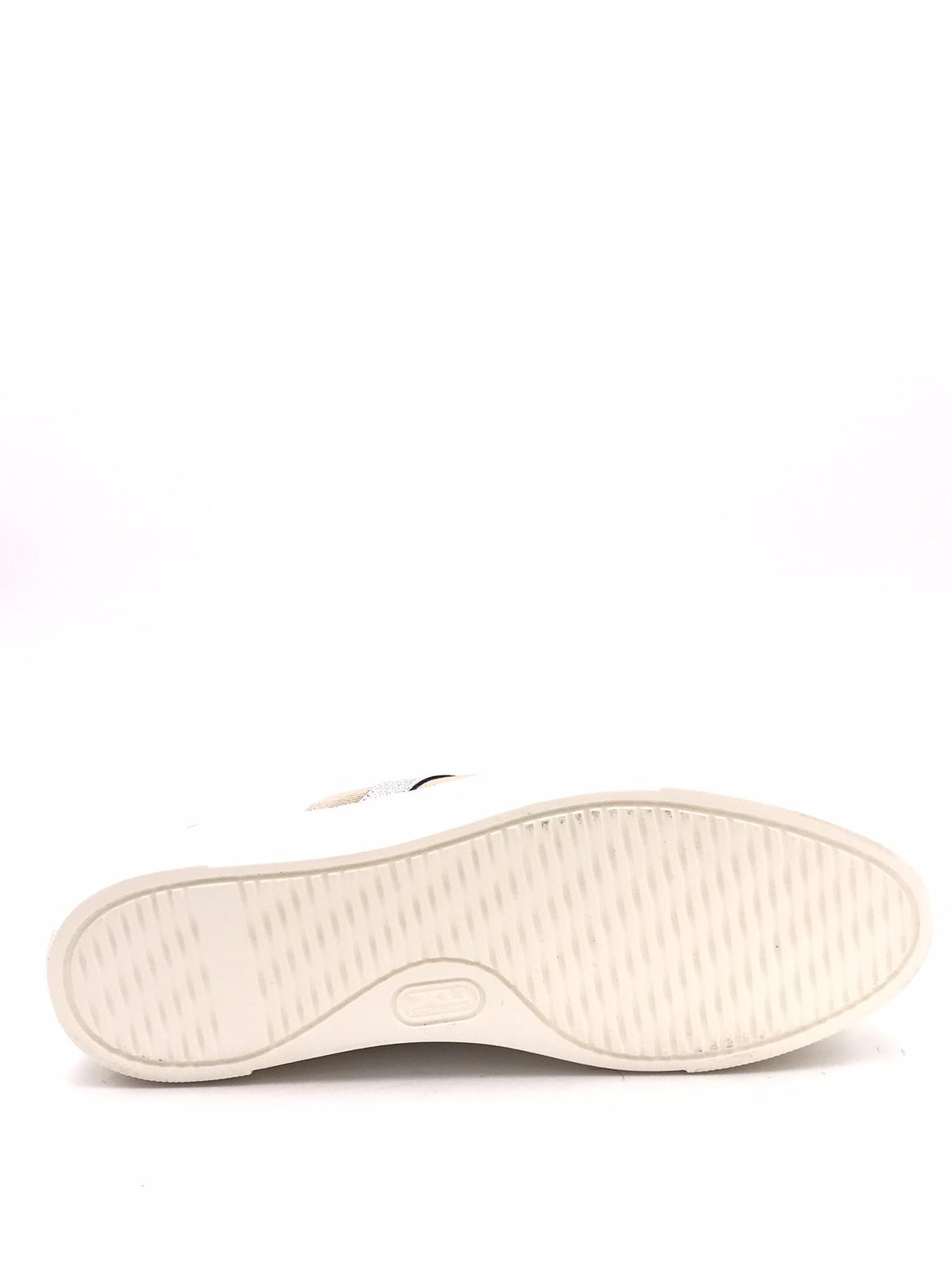 Sneakers donna Maddy in pelle bianca
