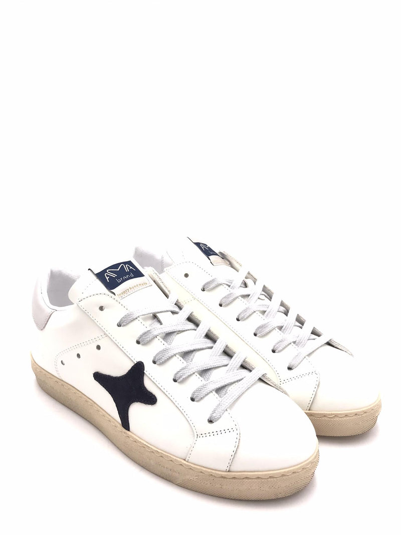 Sneakers Snk bianca-nera 4515 BIANCA AMA BRAND 