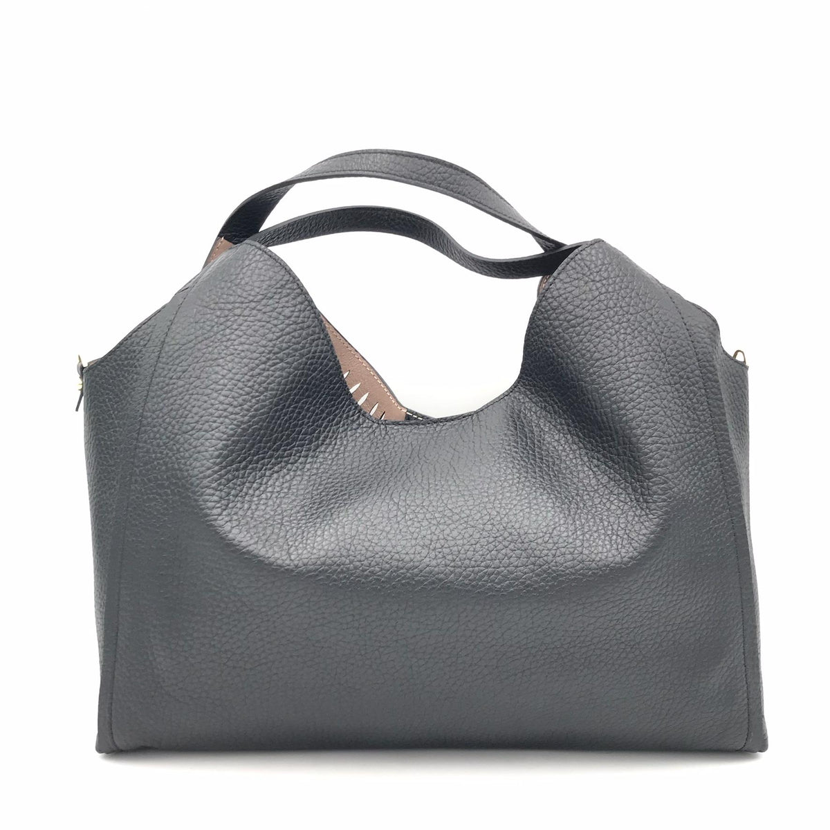 Borsa Serena in pelle nera 2787T NERO LORISTELLA 