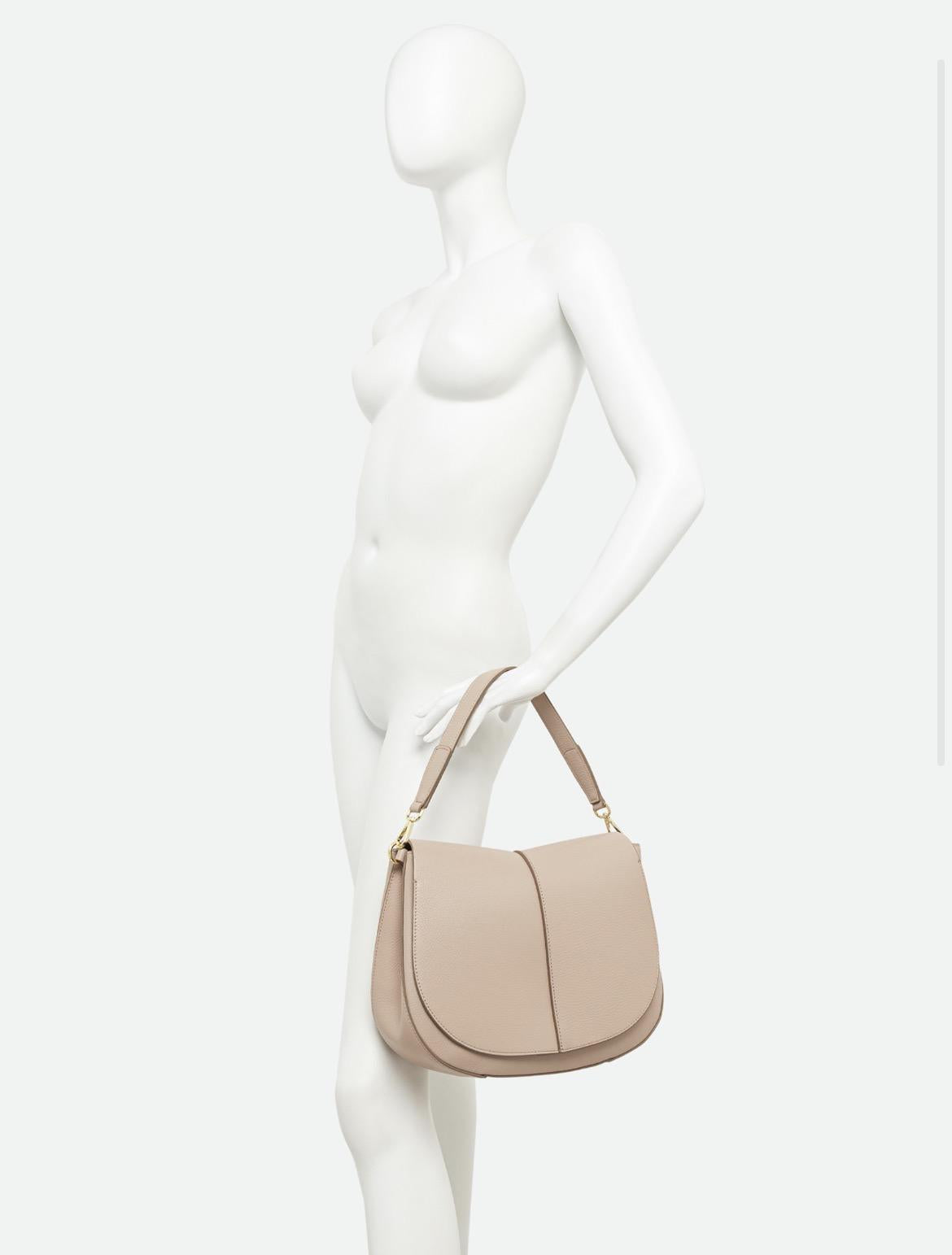 Borsa Helena round large willow BS6037 SALVIA GIANNI CHIARINI 