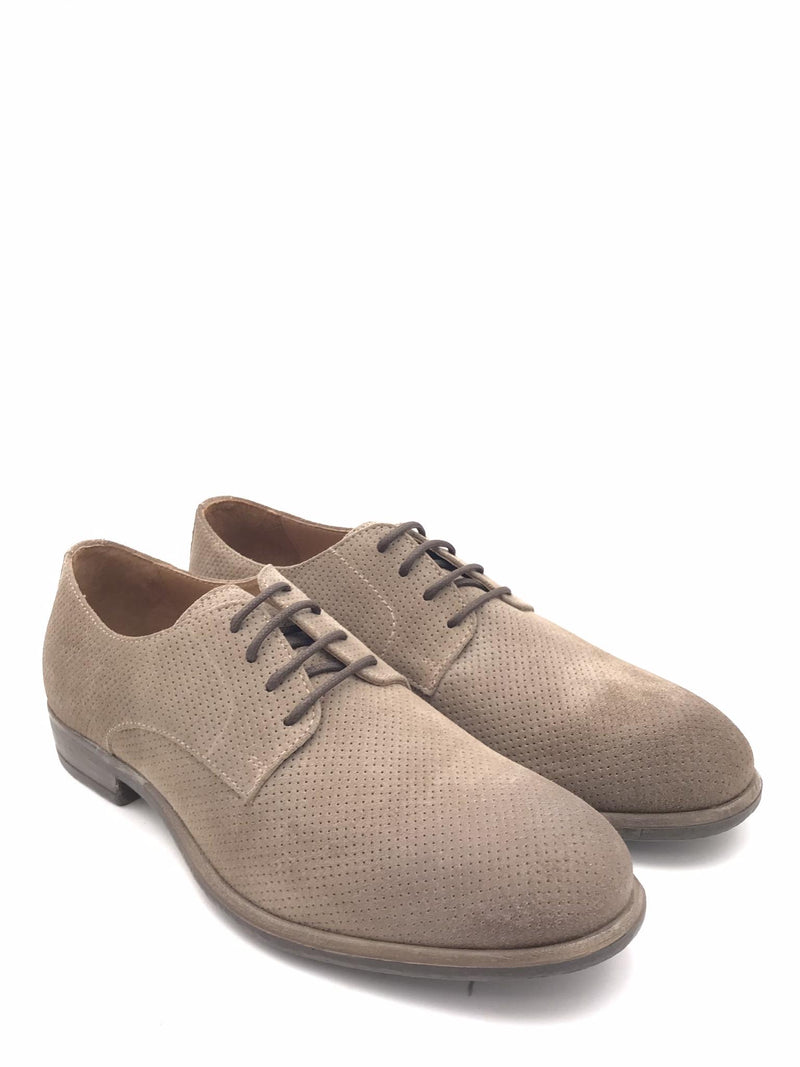 Scarpa allacciata micro forata taupe 3611344 TAUPE IGI&CO 