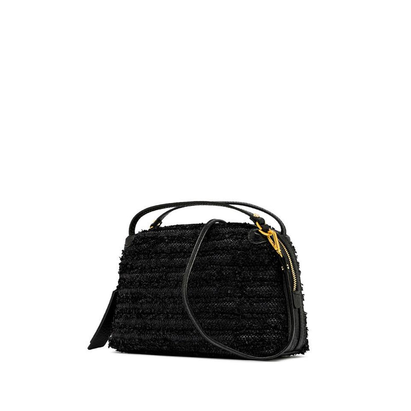 Borsa Alifa paglia frou nera BS8788 NERO GIANNI CHIARINI 
