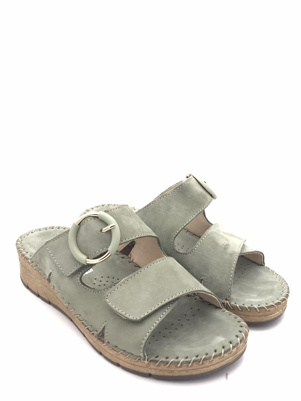 Ciabatta donna Palo in nabuk salvia CI 1578 SALVIA GRUNLAND 