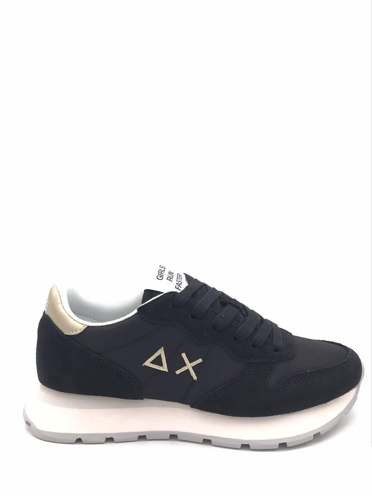 Sneakers donna Ally gold silver nero