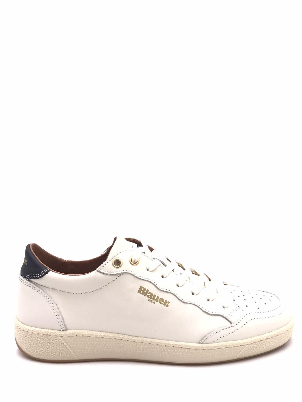 Sneakers uomo Murray 01 bianco MURRAY01 LEABIANCO BLAUER 