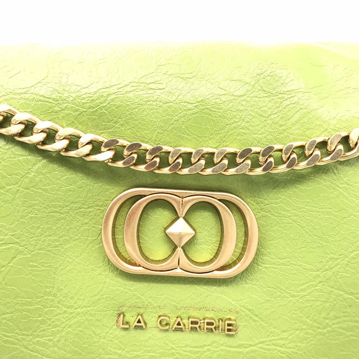 Borsa lumi small shoulder bag lime 151M-CX-140 LIME LA CARRIE 