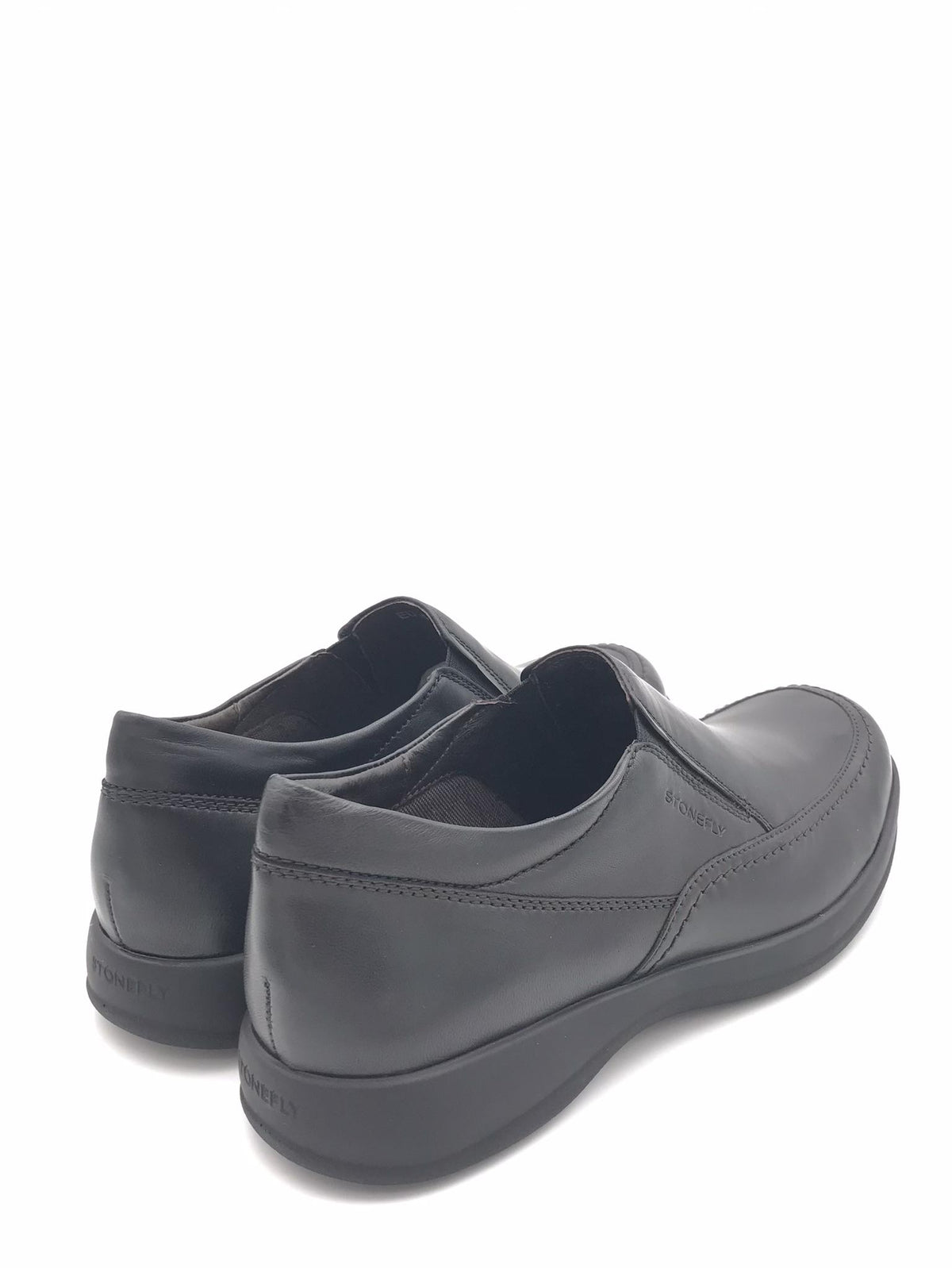 Scarpa uomo slip-on Season 3 in nappa nera 104900 NERO STONEFLY 