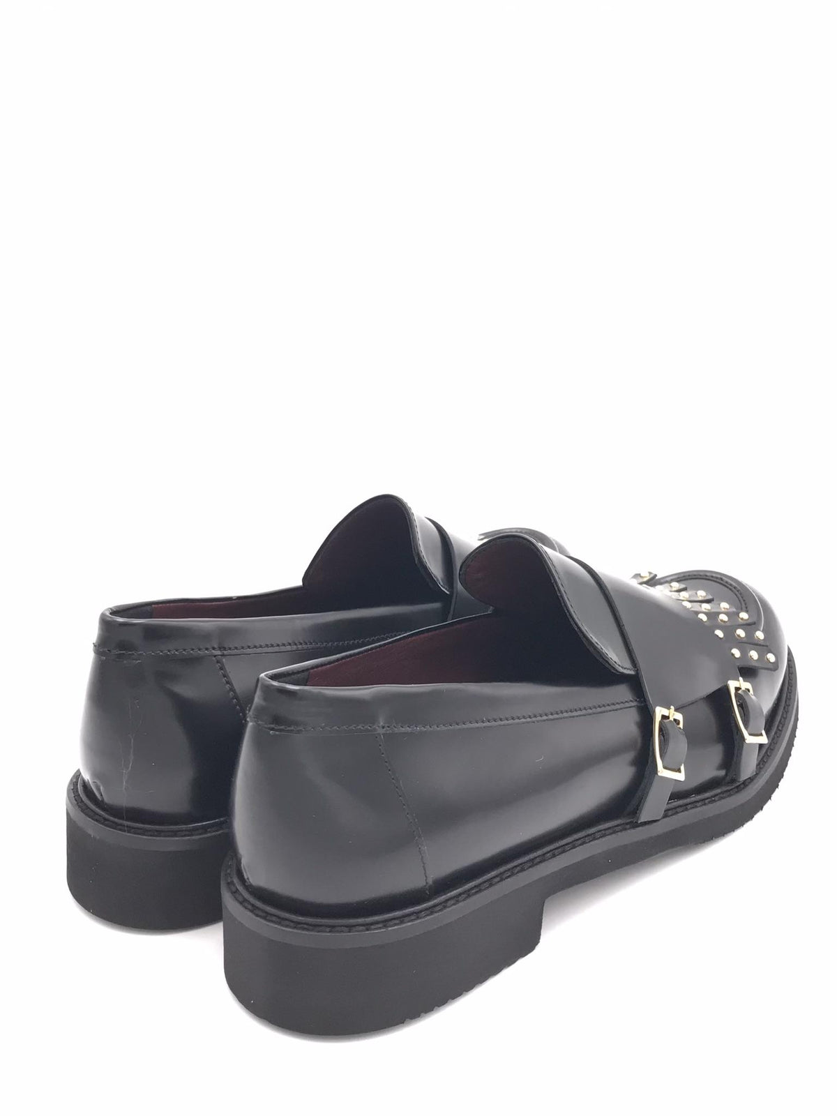 Mocassino in pelle abrasivata nera 304 NERO LEGAZZELLE 